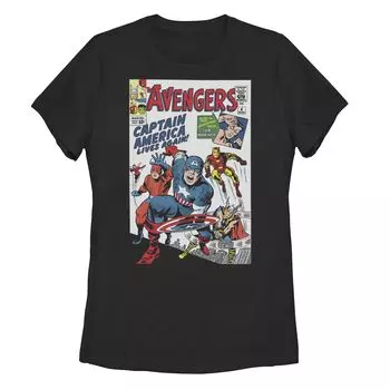 Футболка с обложкой комикса «Капитан Америка снова живёт» для юниоров Marvel Avengers Licensed Character