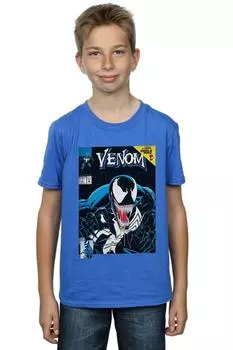 Футболка с обложкой комиксов Comics Venom Marvel, синий