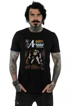 Футболка с обложкой Superman Action Comics 644 DC Comics, черный