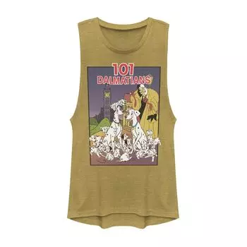 Футболка с обложкой VHS «101 далматинец для юниоров» Disney's Muscle Licensed Character