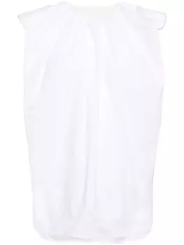 Футболка с оборками JNBY, белый