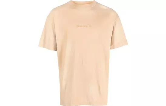 Футболка с обратным логотипом Gd Palm Angels, цвет Leather Pink