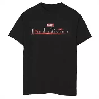 Футболка с официальным логотипом Marvel WandaVision для мальчиков 8–20 лет Licensed Character