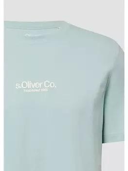 Футболка s.Oliver, бирюзовый