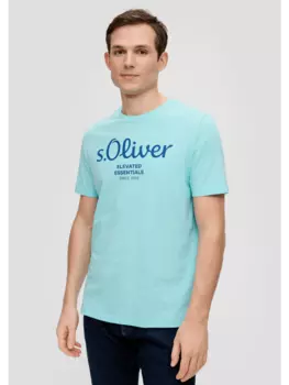 Футболка s.Oliver, бирюзовый