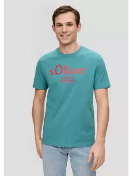 Футболка s.Oliver, бирюзовый