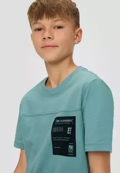 Футболка s.Oliver, бирюзовый