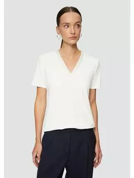 Футболка s.Oliver BLACK LABEL, кремовый