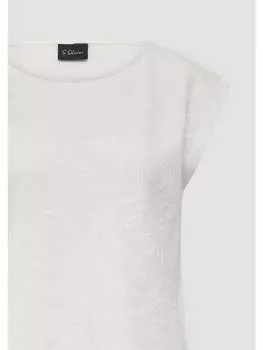 Футболка s.Oliver BLACK LABEL, кремовый