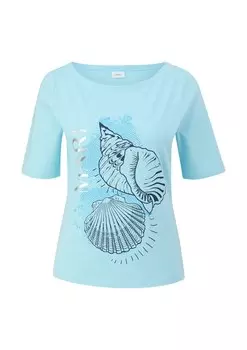 Футболка s.Oliver BLACK LABEL Shirt, синий