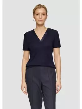 Футболка s.Oliver BLACK LABEL, синий