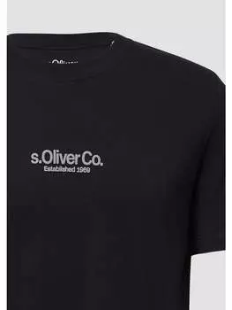 Футболка s.Oliver, черный