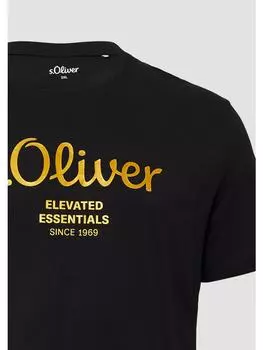 Футболка s.Oliver, черный