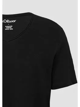 Футболка s.Oliver, черный