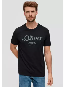 Футболка s.Oliver, черный