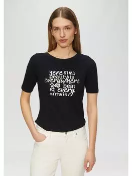 Футболка s.Oliver, черный