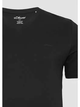 Футболка s.Oliver, черный