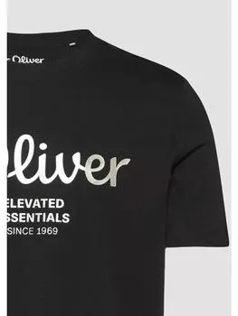 Футболка s.Oliver, черный