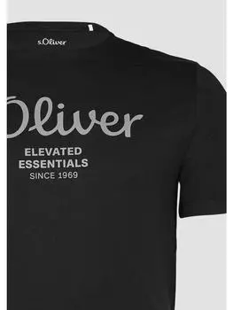 Футболка s.Oliver, черный