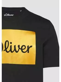 Футболка s.Oliver, черный