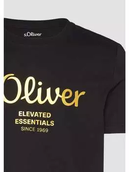 Футболка s.Oliver, черный