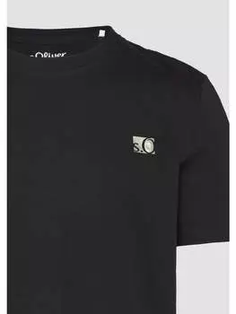 Футболка s.Oliver, черный