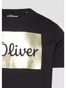 Футболка s.Oliver, черный