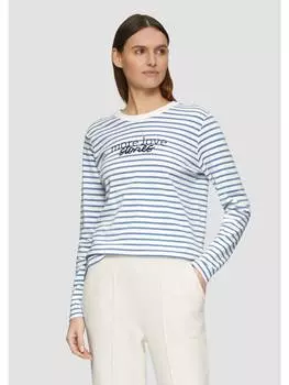 Футболка s.Oliver, цвет blau-wei