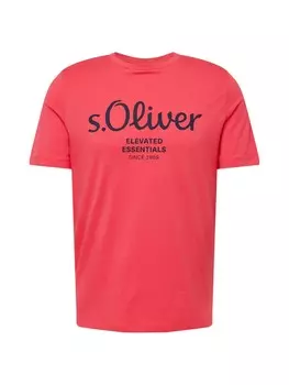 Футболка s.Oliver, цвет Cranberry