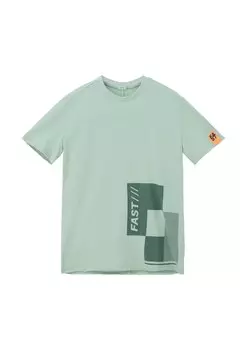 Футболка s.Oliver, цвет Khaki/Pastel Green