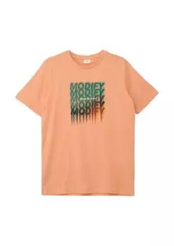 Футболка s.Oliver, цвет Orange/Lobster