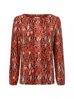 Футболка s.Oliver, цвет orange mehrfarbig