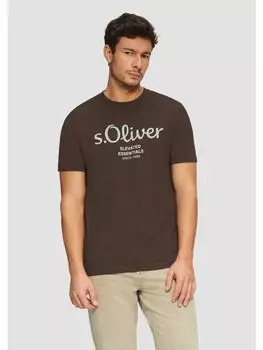 Футболка s.Oliver, коричневый