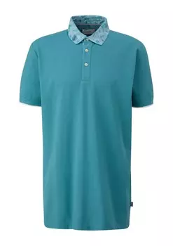 Футболка s.Oliver Men Big Sizes, цвет Blue/Turquoise
