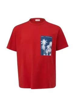 Футболка s.Oliver Men Big Sizes, красный