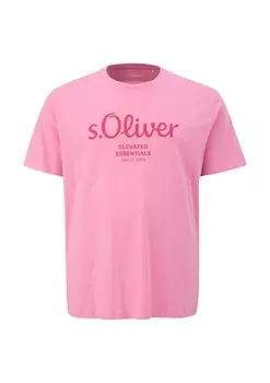 Футболка s.Oliver Men Big Sizes, розовый