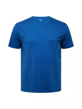 Футболка s.Oliver Men Big Sizes, синий кобальт