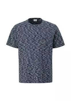 Футболка s.Oliver Men Big Sizes, темно-синий