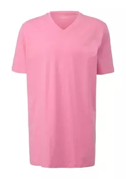 Футболка s.Oliver Men Tall Sizes, светло-розовый