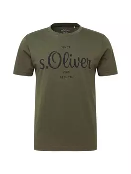Футболка S.Oliver, оливковое