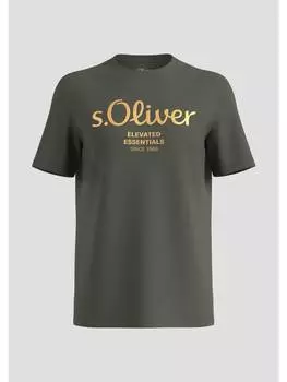 Футболка s.Oliver, оливковый