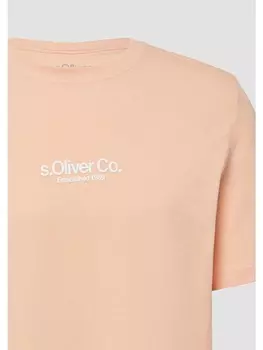 Футболка s.Oliver, оранжевый