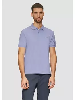 Футболка s.Oliver Polo-Shirt kurzarm, фиолетовый