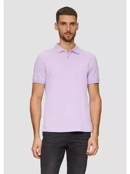 Футболка s.Oliver Polo-Shirt kurzarm, фиолетовый