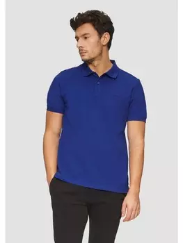 Футболка s.Oliver Polo-Shirt kurzarm, синий