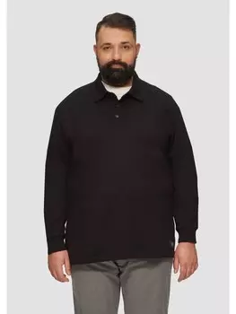 Футболка s.Oliver Polo-Shirt langarm, черный