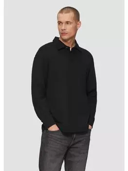 Футболка s.Oliver Polo-Shirt langarm, черный