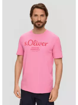 Футболка s.Oliver, розовый