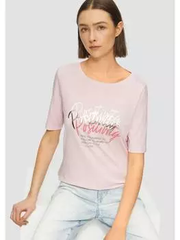 Футболка s.Oliver, розовый