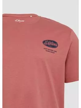 Футболка s.Oliver, розовый